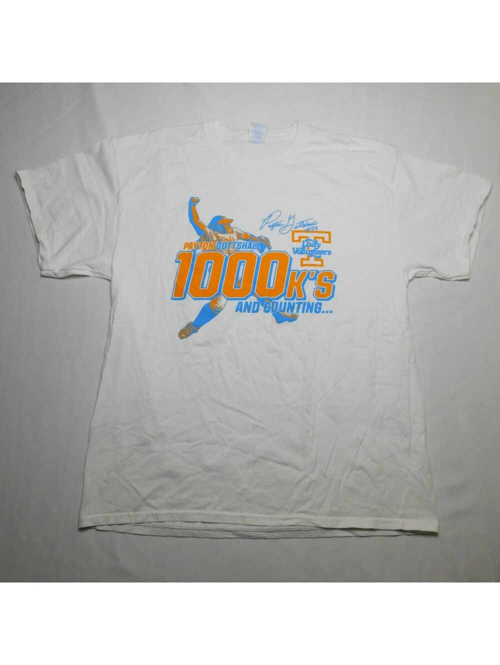 Port & Company Men's T-Shirt Size XL Tennessee Lady Vols Softball Payton Gottsha